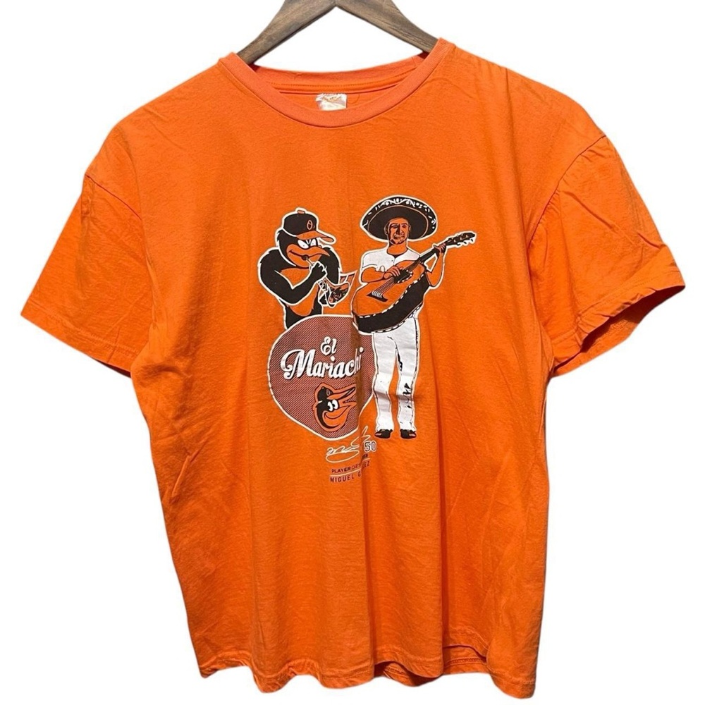 orioles MLB baseball Miguel Gonzalez el mariachi Player design series T-shirt